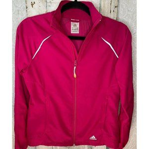 Adidas Training Jacket Warm Up Jacket 💕Full Zip & Front Pockets Woman’s Small